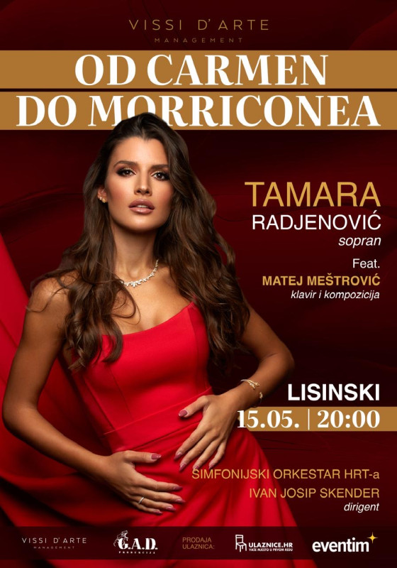 Concert Hall ”Vatroslav Lisinski” in Zagreb, Croatia