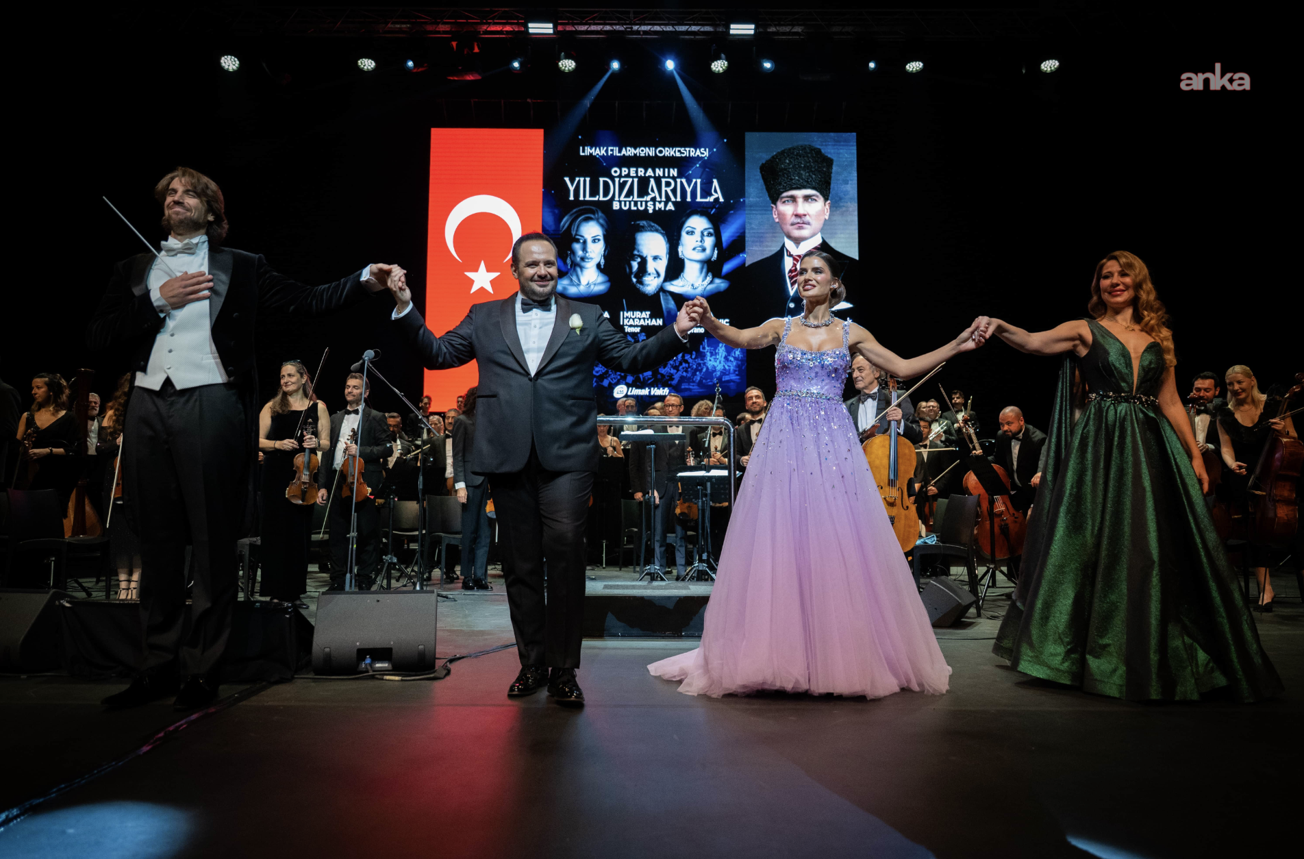 Operanın dünyaca ünlü yıldızları başkent sahnesinde buluştu
