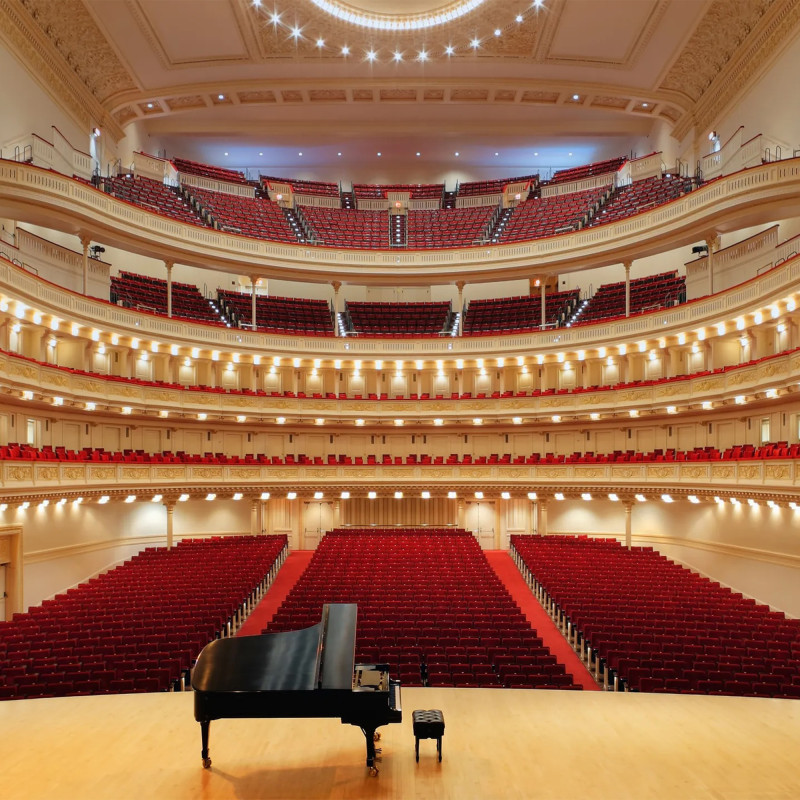 Stern Auditorium at Carnegie hall, New York City- Special Gala concert with the Orchestra of St. Luke’s (OSL)