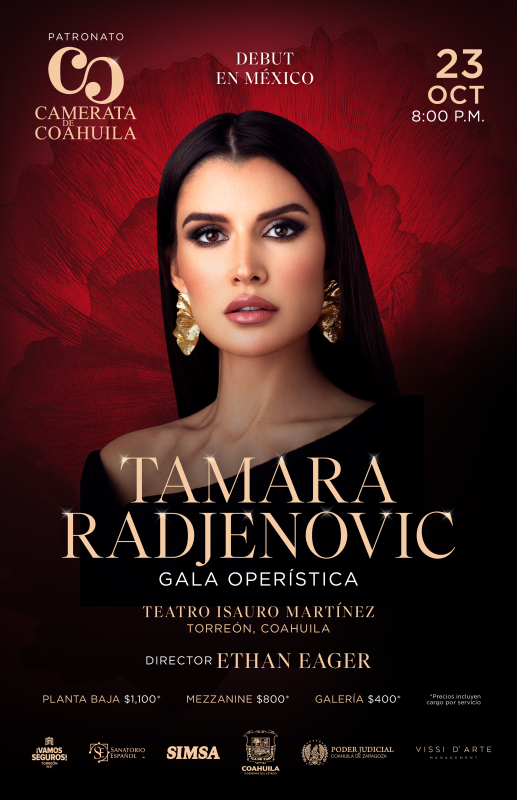 Tamara Radjenović with Camerata de Coahuila